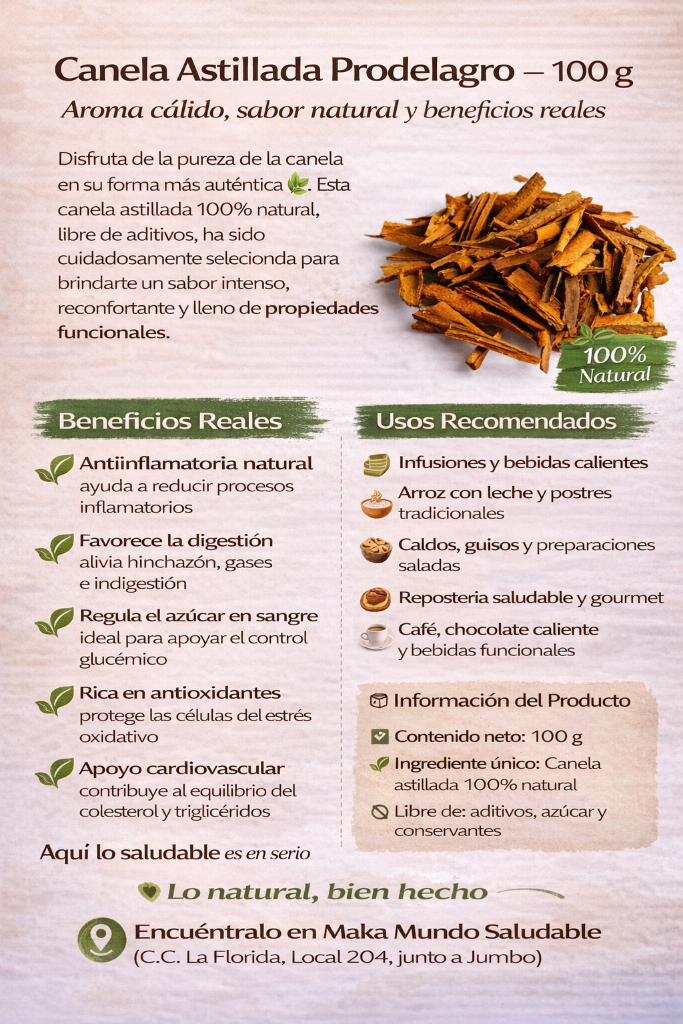 Canela En Astilla - Prodelagro x500g