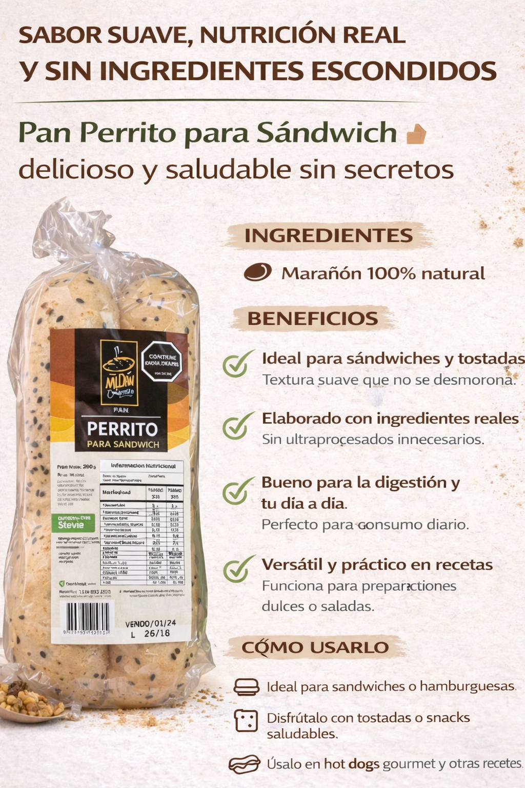 Pan Perro - Mildan Company x4unid