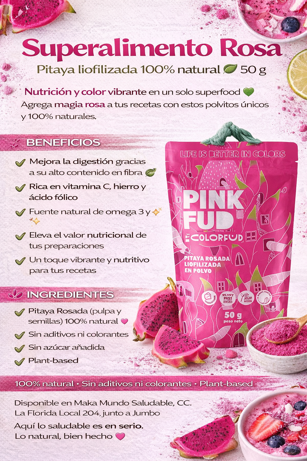 Pinkfud - Matchachá x50gr