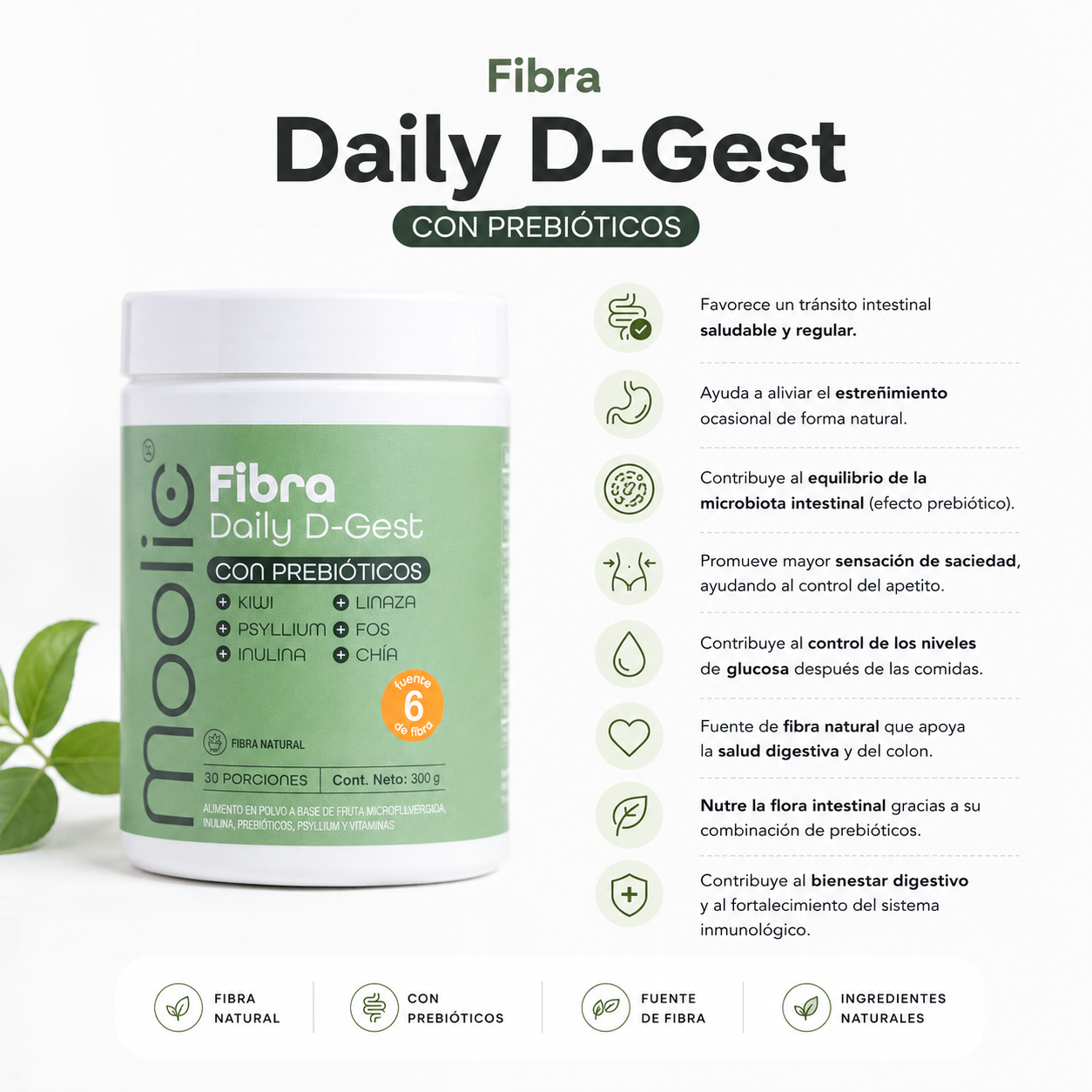 Fibra Daily D-Gest -300 Gr