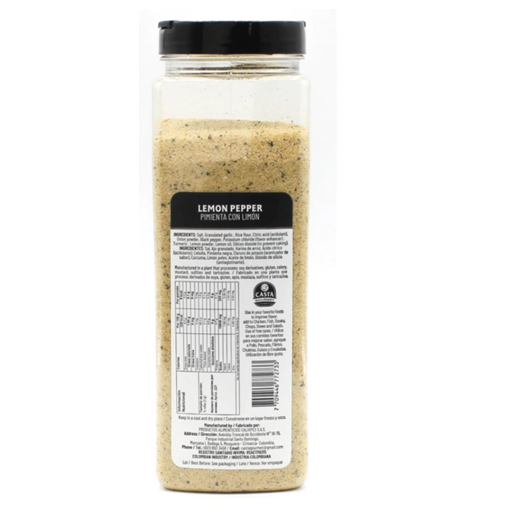 Pimienta con limón - Casta Gourmet x680gr