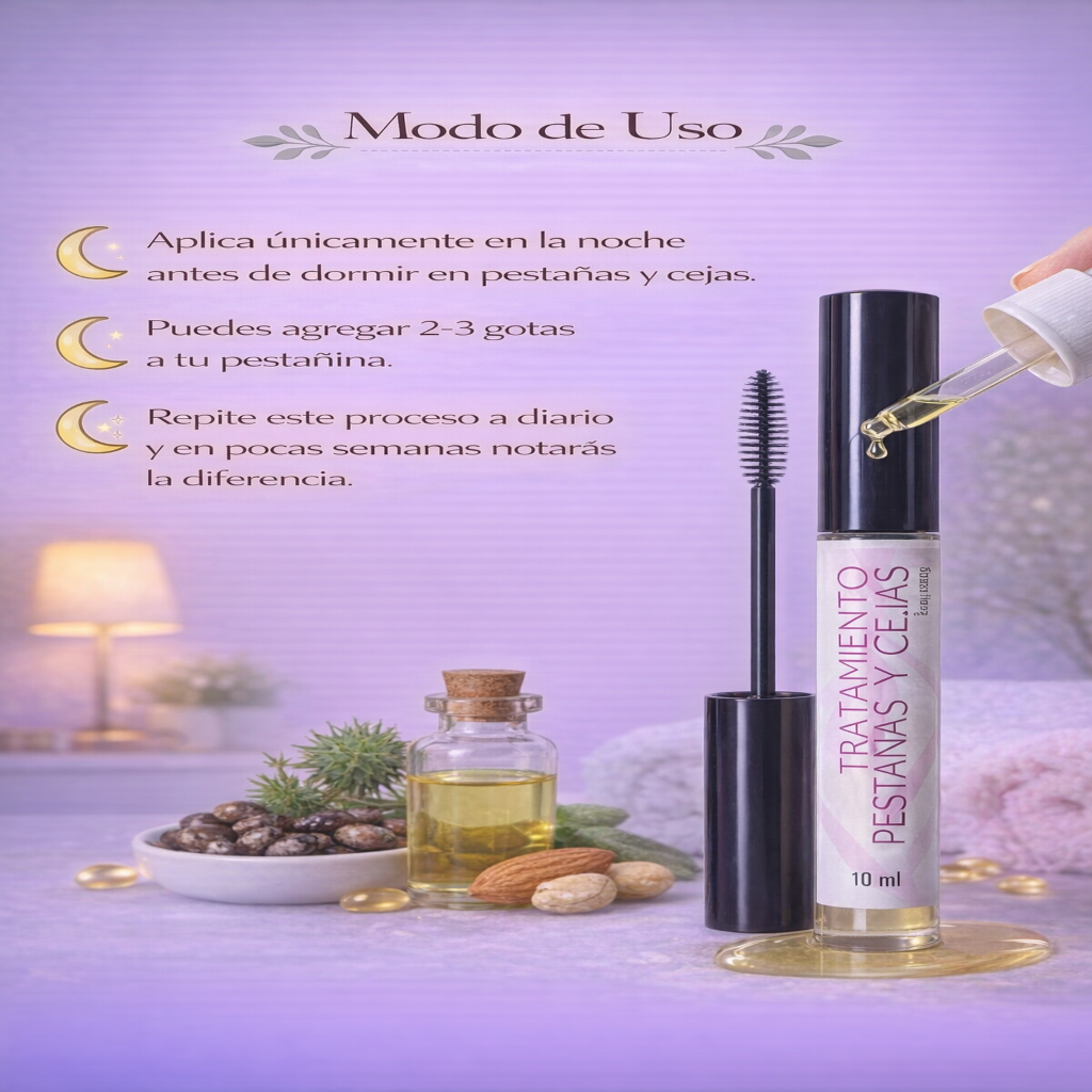 Tratamiento Para Cejas Y Pestañas - Nativas x10ml