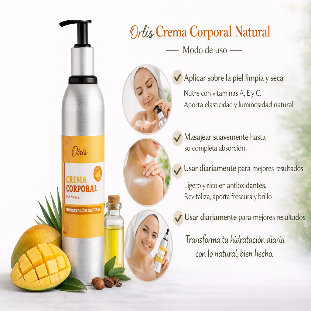 Crema Corporal Piel Normal - Oiris x300ml