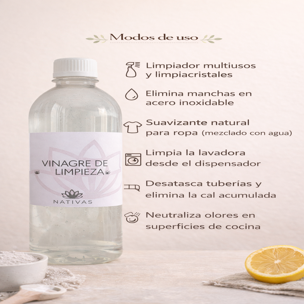 Vinagre De Limpieza - Nativas