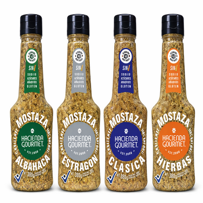 Mostaza Clásica - Hacienda Gourmet x380gr