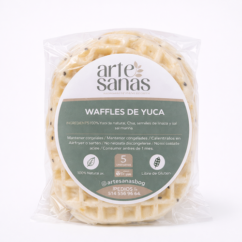 Waffles De Yuca - Artesanas