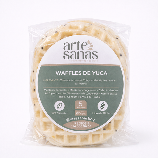 Waffles De Yuca - Artesanas