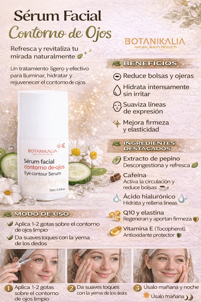 Sérum Contorno De Ojos - Botanikalia x15ml