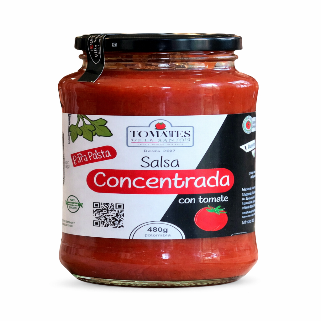 Salsa Concentrada - Tomates Villa Santos x480gr