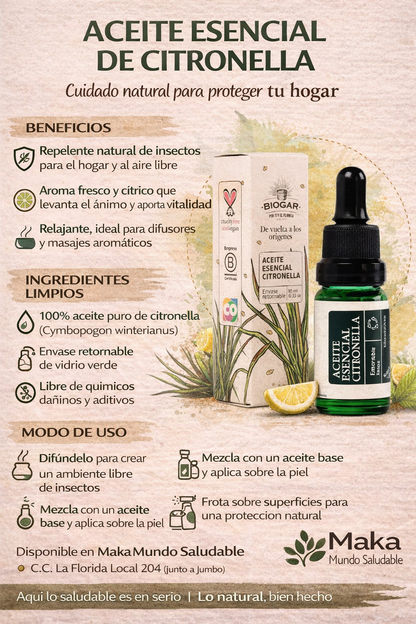Aceite Esencial - Biogar x10ml