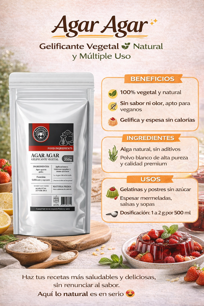 Agar Agar Espesante - Madre Tierra x250gr