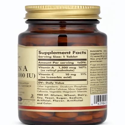 Vitamina A - Solgar x100caps