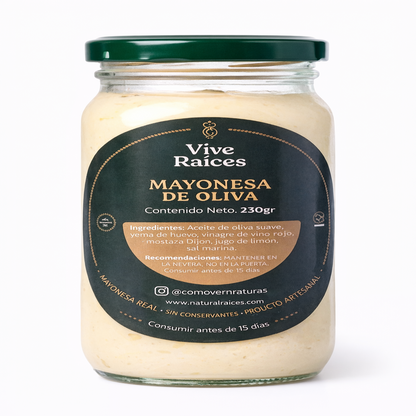 Mayonesa Vive Raíces - Comida Real x230g