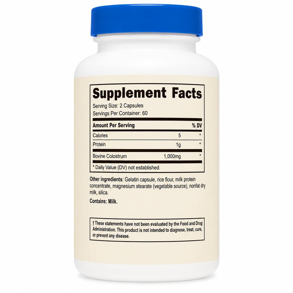 Colostrum Nutricost - 120cap