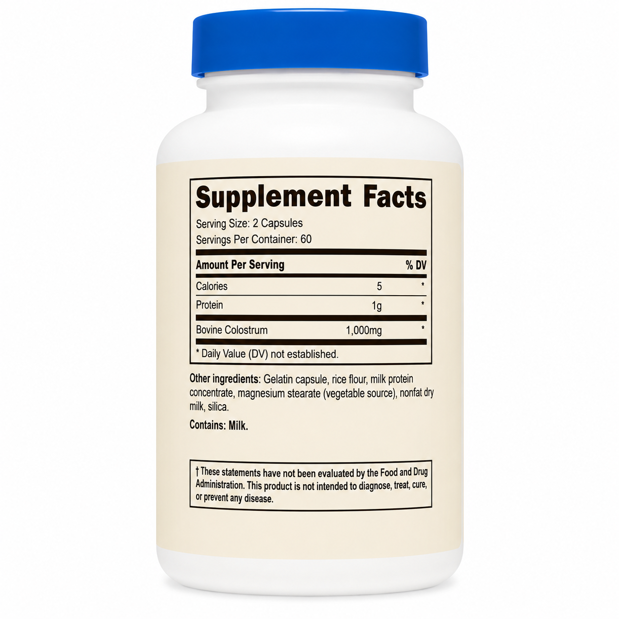 Colostrum Nutricost - 120cap
