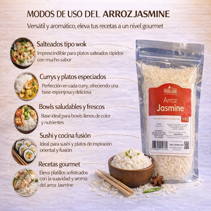 Arroz Jazmine - Prodelagro x500g