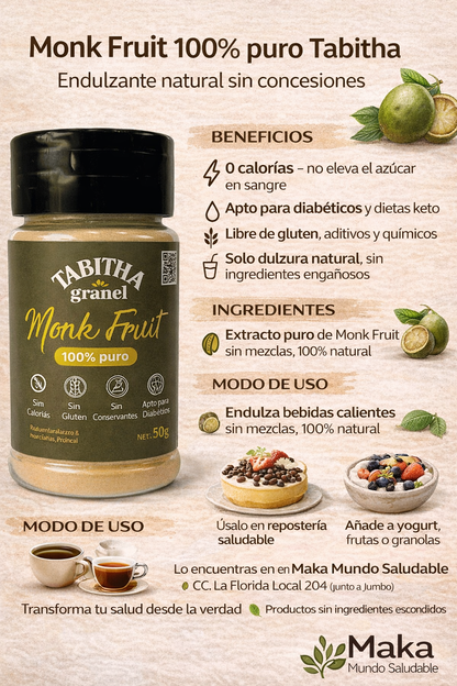 Monk Fruit Puro - Tabitha x50g