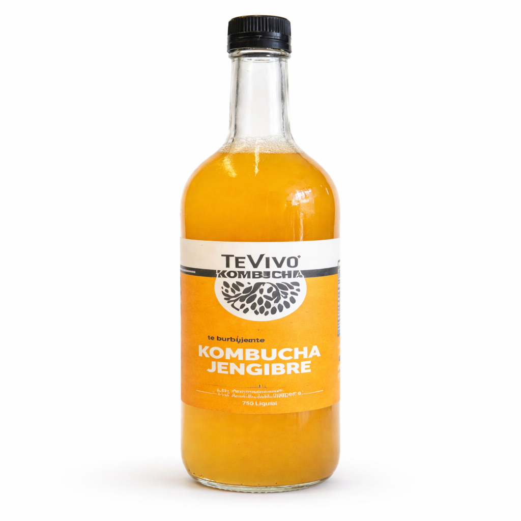 Kombucha con Jengibre - TeVivo