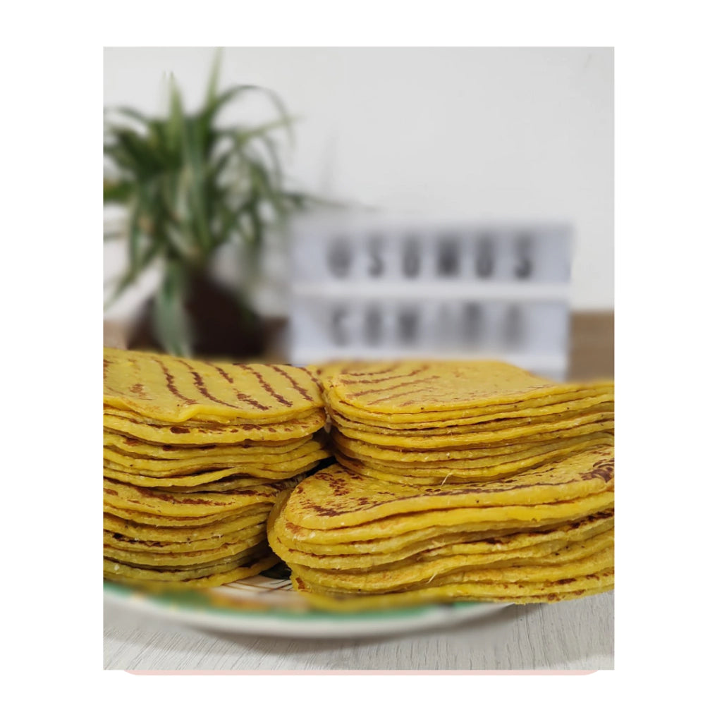 Tortilla de Plátano Maduro Vive Raíces - Comida Real x10unid