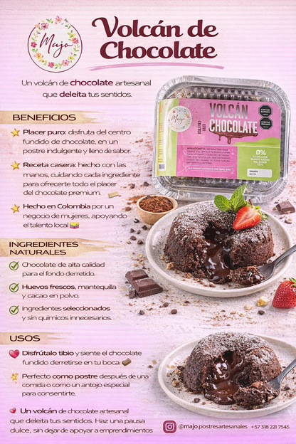 Volcán De Chocolate - Mias x230g