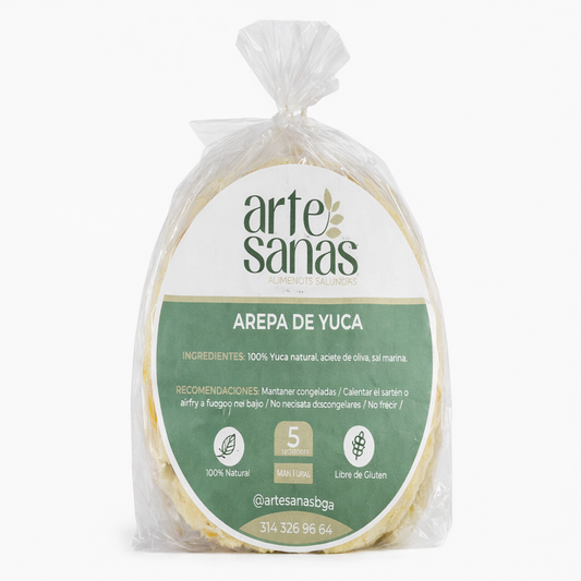 Arepa De Yuca - Artesanas x5unid