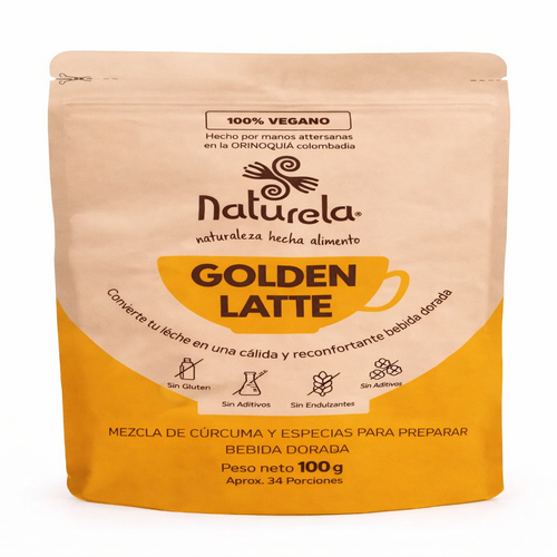 Golden Latte (Leche Dorada) - Naturela x100g