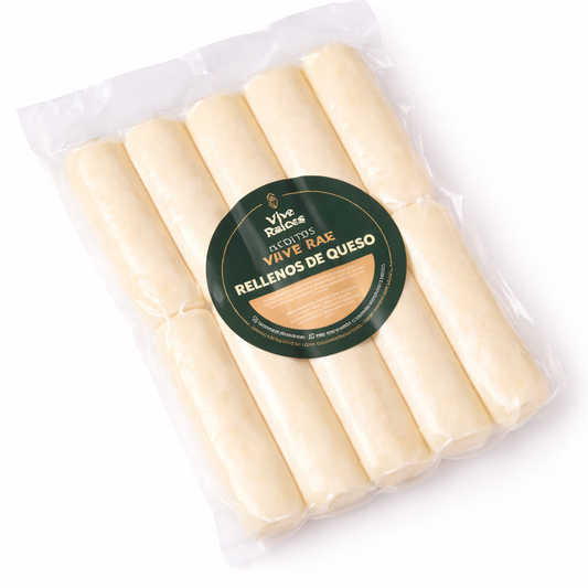 Deditos de Yuca Pollo Queso Vive Raíces - Comida Real x10unid