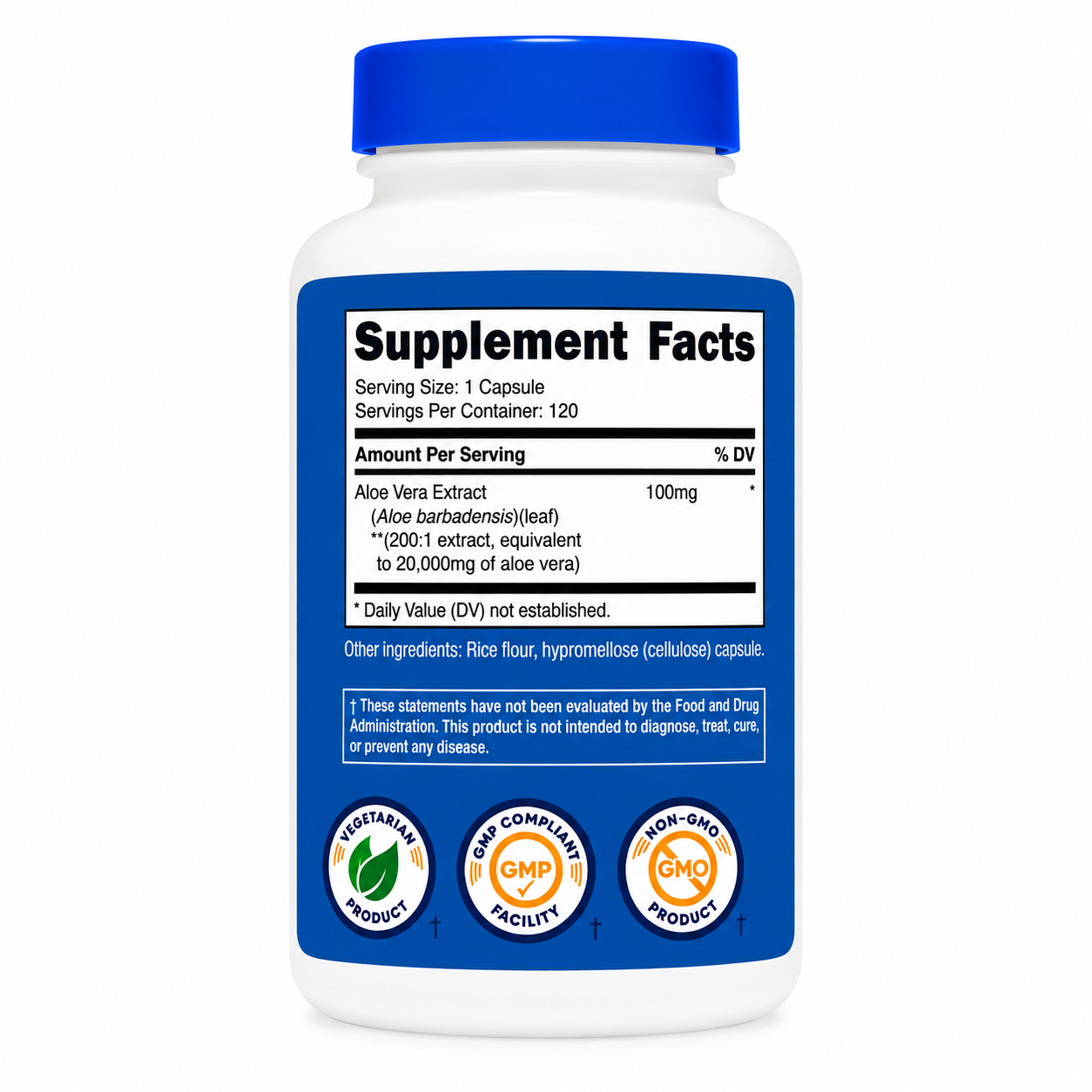 Aloe Vera Nutricost - 120cap