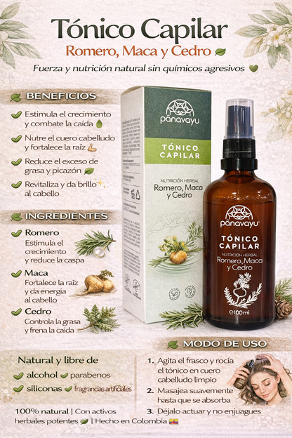 Tónico Capilar - Panavayu x100ml