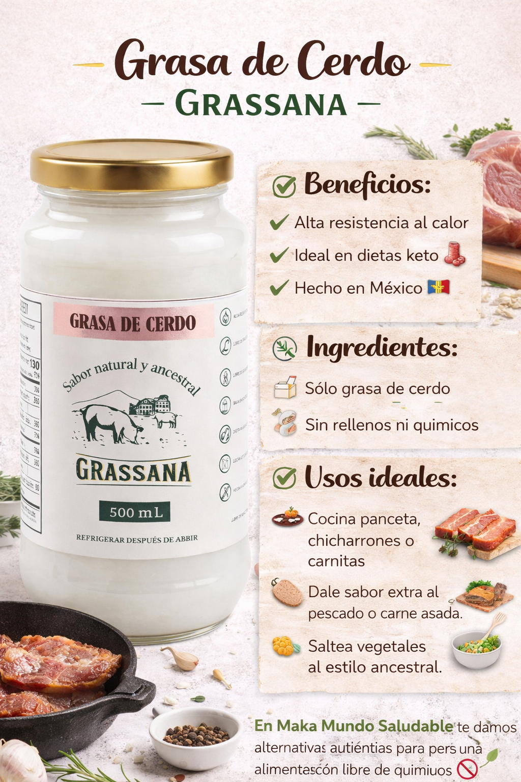 Grasa Orgánica  - Grassana
