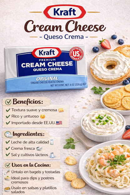 Queso Crema Kraft - Member's  x226g