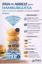 Pan Hamburguesa - Spiga Foods x4unid