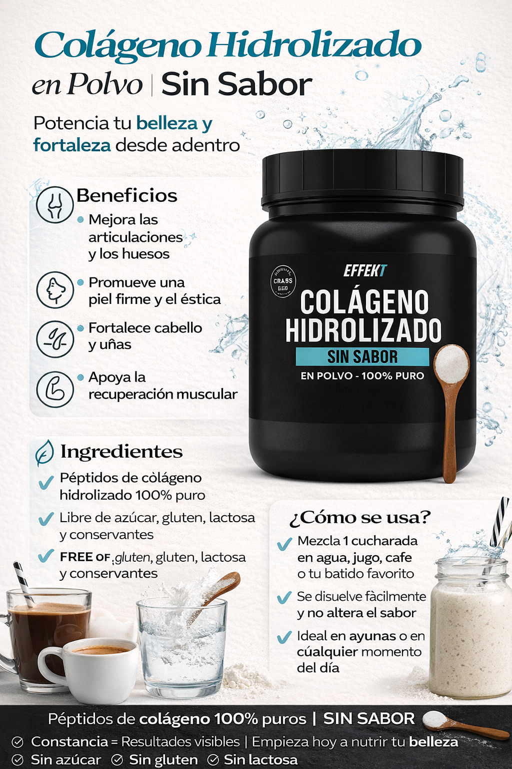 Colágeno Hidrolizado Premium - Effekt