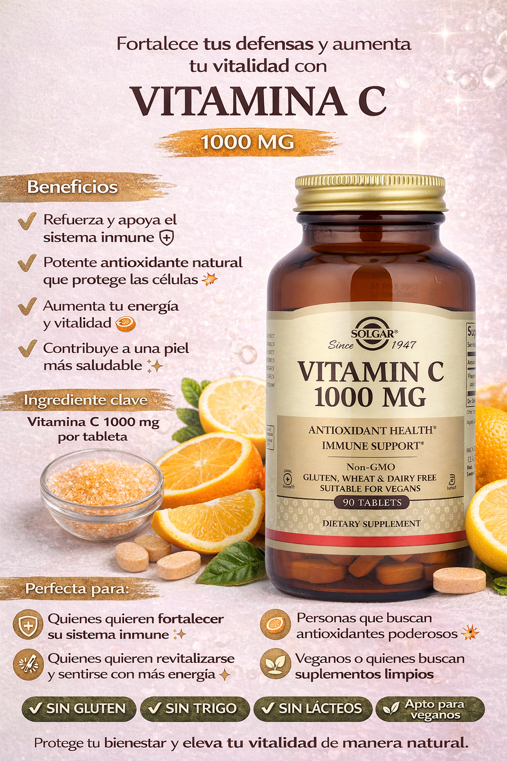 Vitamina C - Solgar x90caps