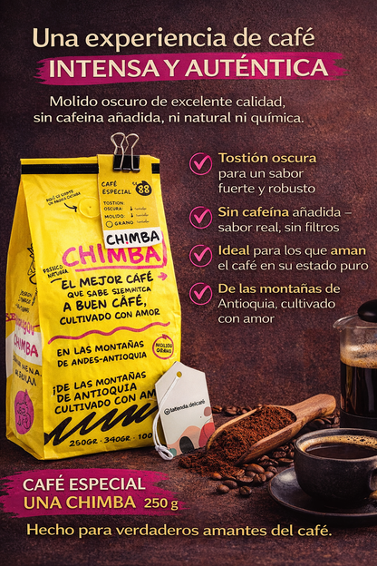 Café Especial Una Chimba Molido - Lattenda x250gr