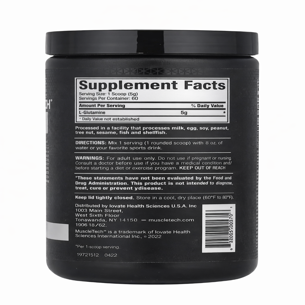 Glutamina - Muscletech x300g