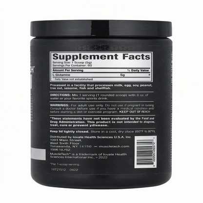 Glutamina - Muscletech x300g