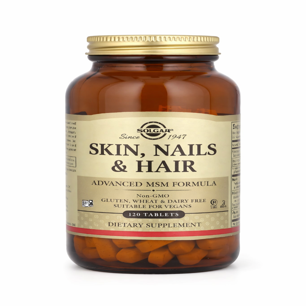 Skin, Nails & Hair, Advanced MSM Formula - Solgar x120Tabletas