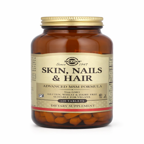 Skin, Nails & Hair, Advanced MSM Formula - Solgar x120Tabletas