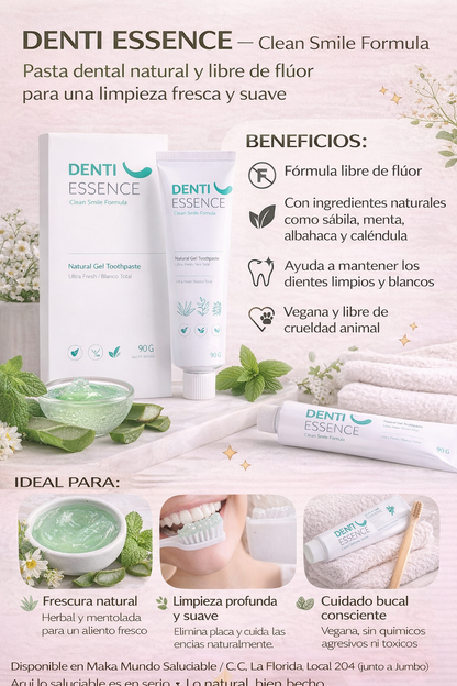 Crema Dental Blanco Total - Denti Essence x90g