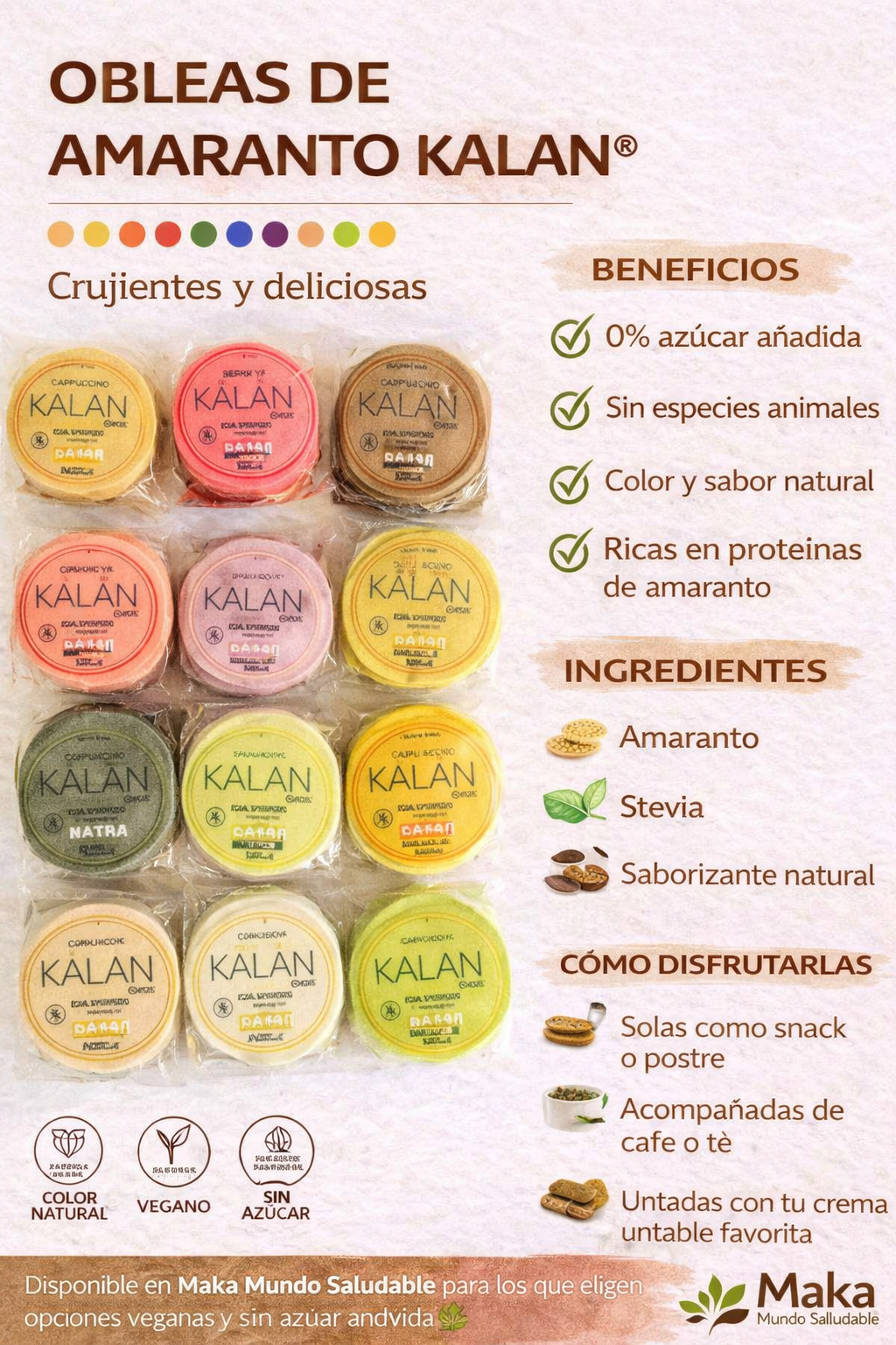 Obleas - Kalan x60g