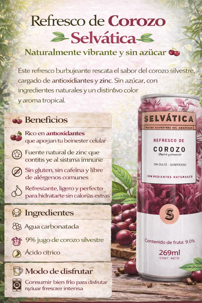 Soda De Corozo - Selvática x269ml