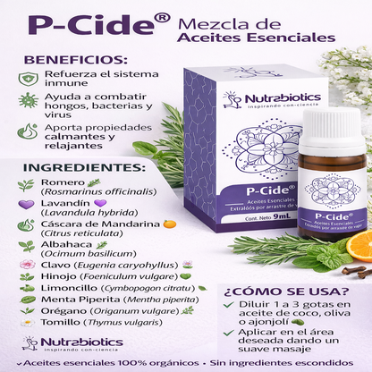 P-Cide - Nutrabiotics x9ml