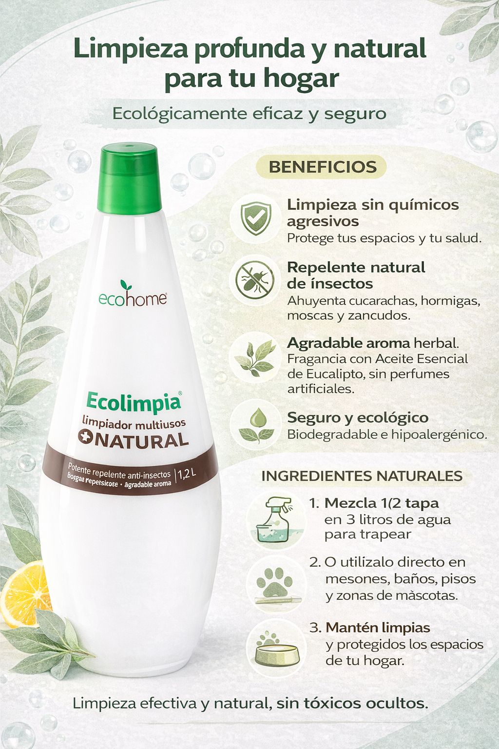 Ecolimpia Multiusos - Ecohome x1.2L