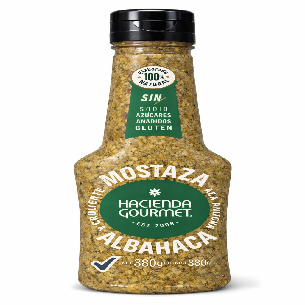 Mostaza Clásica - Hacienda Gourmet x380gr