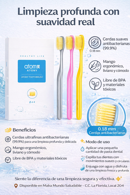 Cepillo De Dientes - Atomy x 1 Unidad