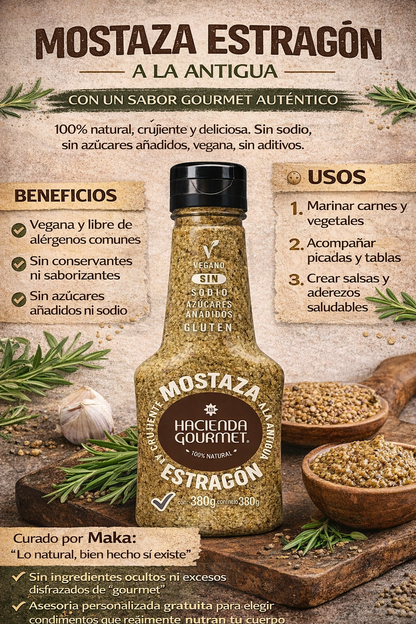 Mostaza Clásica - Hacienda Gourmet x380gr