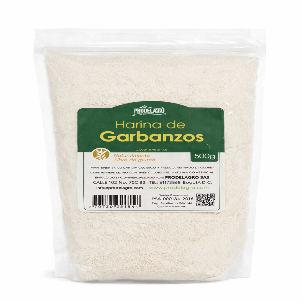 Harina de Garbanzo - Prodelagro x500g