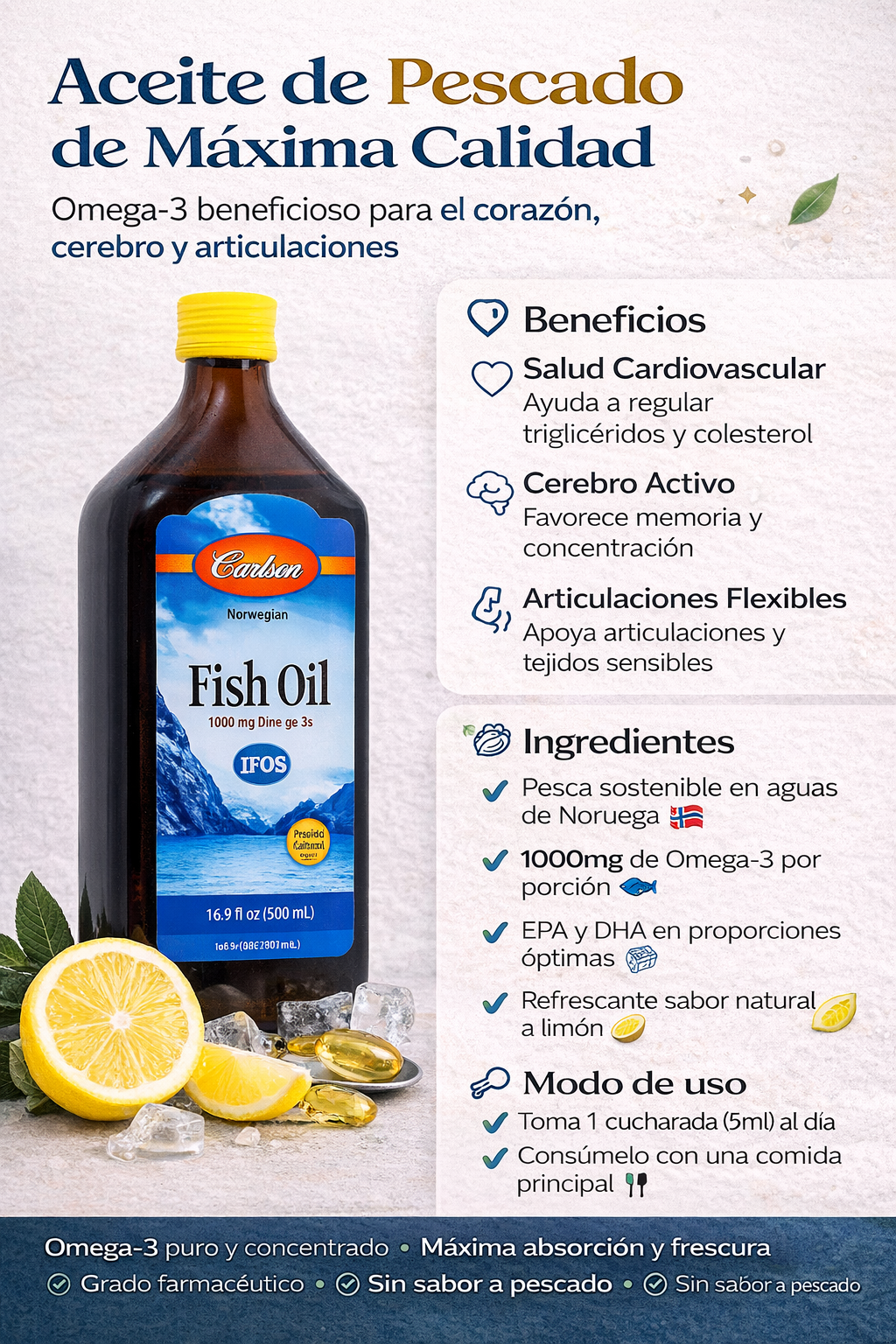 Fish Oil - Jarrow Formulabs Omega 3