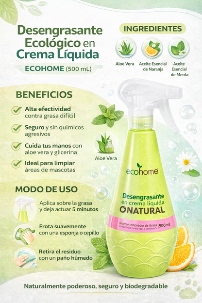 Desengrasante - Ecohome x500ml